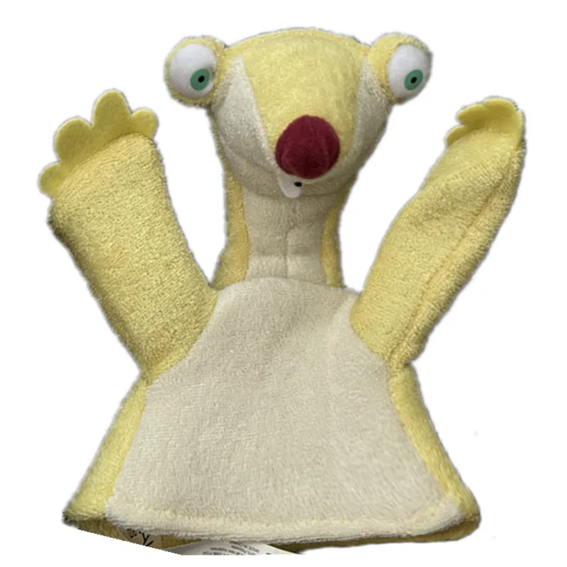 

New Kawaii Anime Ice Age Sid The Sloth Plush Hand puppets 18CM Kids Stuffed Toys For Children