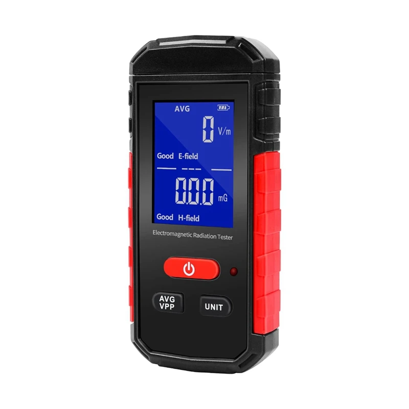 EMF Meter Electromagnetic Radiation Detector Rechargeable Digital EMF Tester Electric/Magnetic Field Meter
EMF Meter Electromagnetic Radiation Detector Rechargeable Digital EMF Tester Electric/Magnetic Field Meter