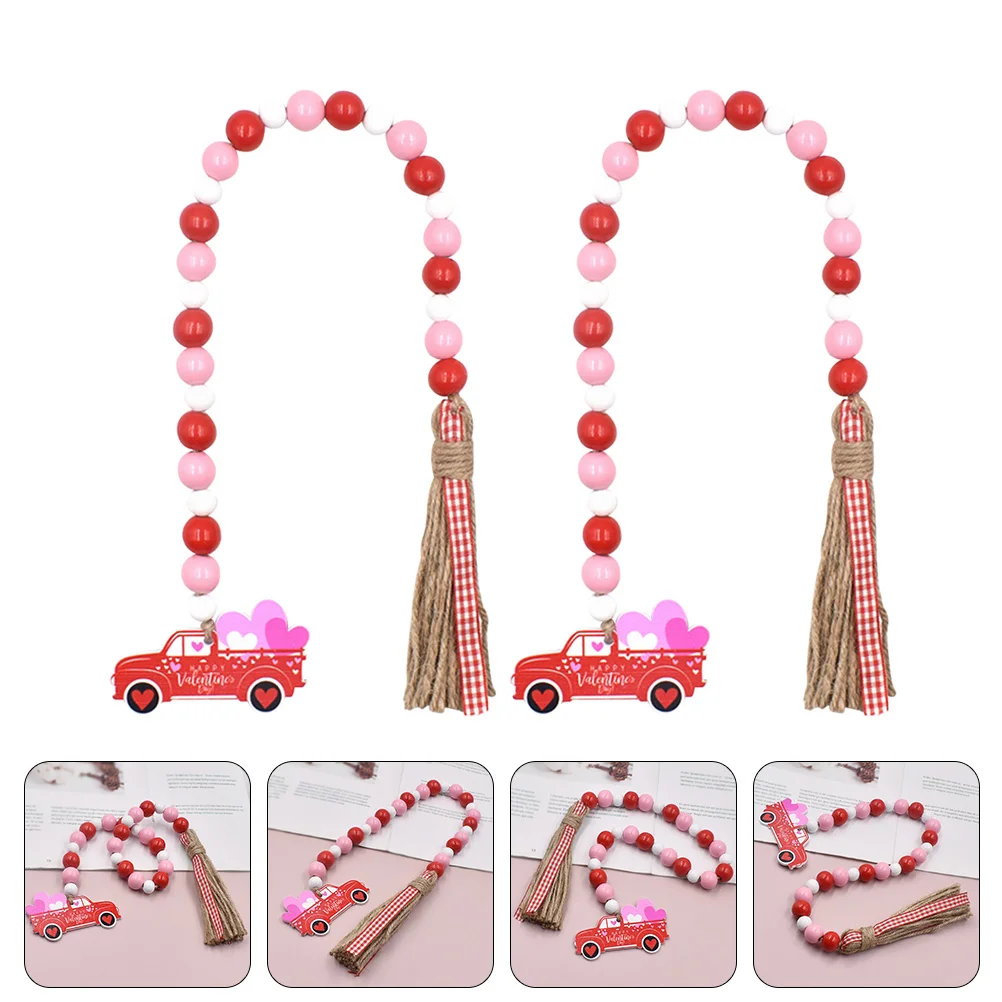 Beads Day Valentines Valentine Bead Wooden Hanging Decoration Garland S Wood Ornament Beaded Decor Tassel Prayer Rosary Wall
Beads Day Valentines Valentine Bead Wooden Hanging Decoration Garland S Wood Ornament Beaded Decor Tassel Prayer Rosary Wall