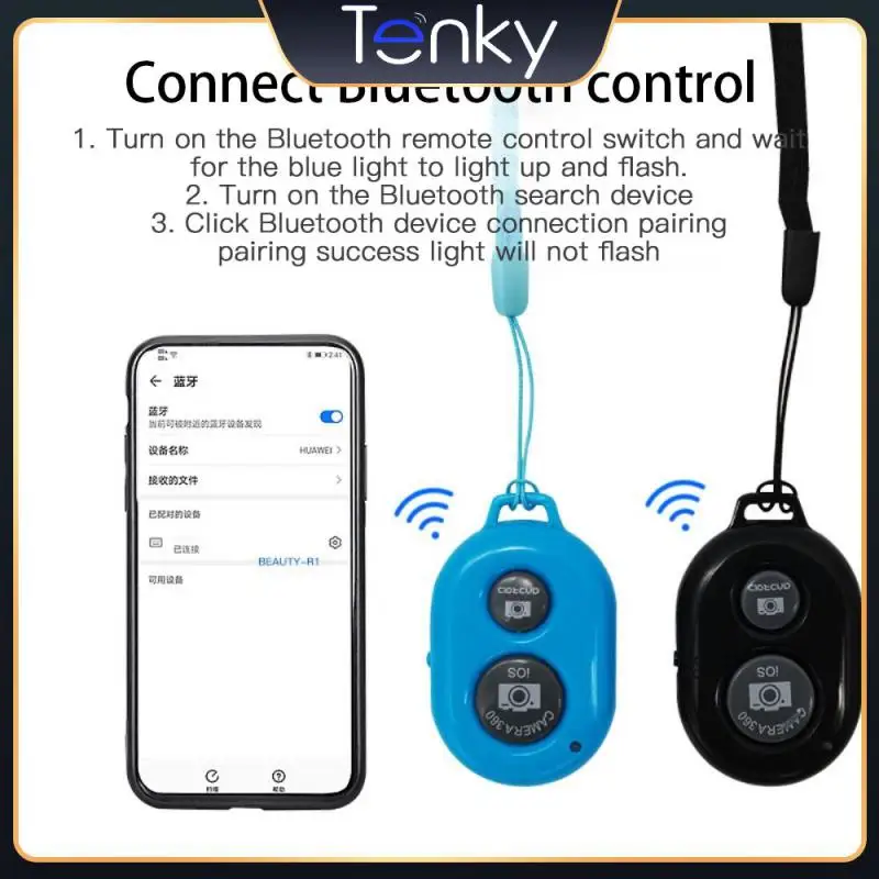 Abs Self-timer Remote Controller Convenient Wireless Mobile Phone Controller Light Weight For Android /ios 1pc Mini
Abs Self-timer Remote Controller Convenient Wireless Mobile Phone Controller Light Weight For Android /ios 1pc Mini