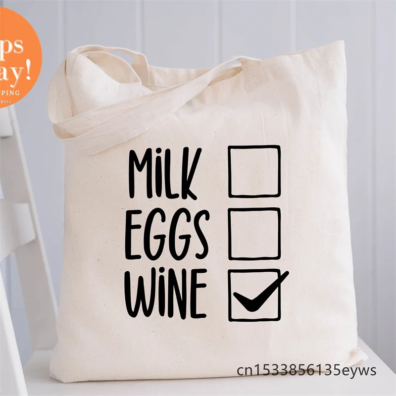 

Молочные яйца винные графические хипстерские сумки для покупок с мультяшным принтом сумки для девочек упаковка ручная сумка