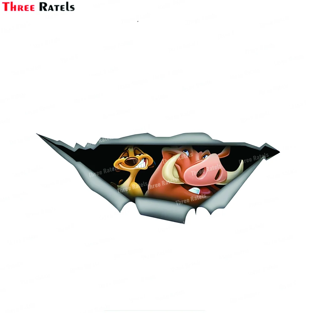 Three Ratels I510 PVC Decal 3D Pet Timon and Pumbaa Waterproof Car Sticker on Motorcycle Laptop
Three Ratels I510 PVC Decal 3D Pet Timon and Pumbaa Waterproof Car Sticker on Motorcycle Laptop