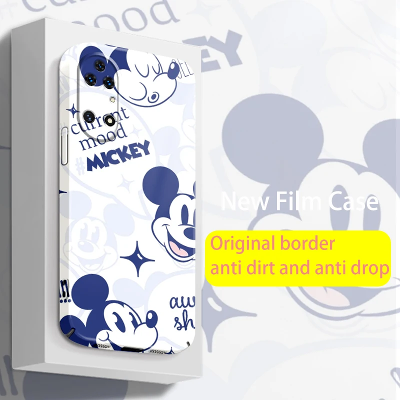 

Disney Mickey Minnie Love For Huawei P50 P40 P30 P20 Nova Y70 10 9 8 7 SE Pro Lite 5G Feilin Film Phone Case Hard Cover