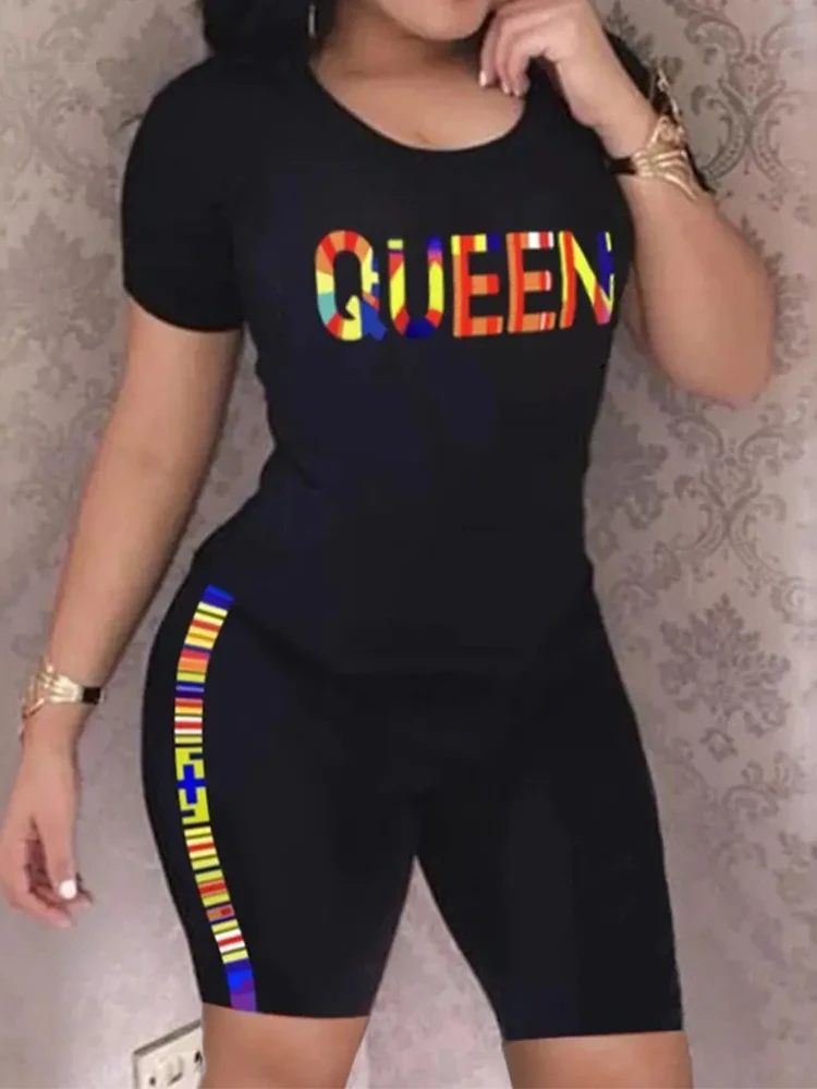 Shein Romwe 2022 комплект из двух Модных Предметов для женщин с буквенным принтом Топ с коротким рукавом и шорты наборы городских шорт Бесплатная д...
Shein Romwe 2022 комплект из двух Модных Предметов для женщин с буквенным принтом Топ с коротким рукавом и шорты наборы городских шорт Бесплатная д...