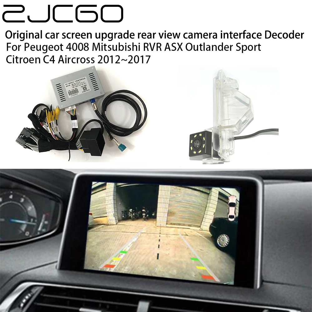 Car Rear Reverse Bakcup Camera Auto Digital Decoder Box Interface Adapter For Peugeot 4008 Mitsubishi RVR ASX Outlander Sport
Car Rear Reverse Bakcup Camera Auto Digital Decoder Box Interface Adapter For Peugeot 4008 Mitsubishi RVR ASX Outlander Sport