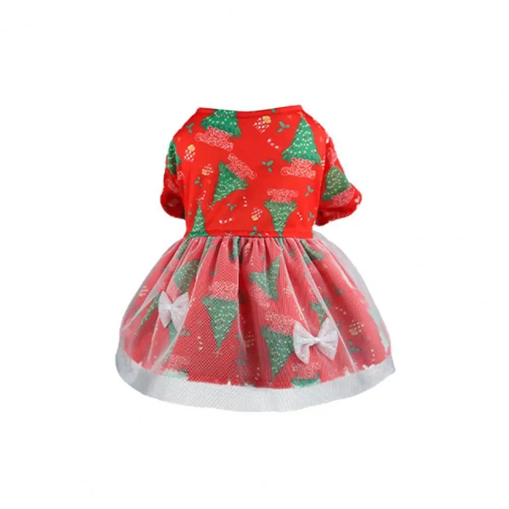 Beautiful Christmas Pet Dress See-through Mesh Soft Pet Christmas Festival Dress Eye-catching Christmas Dress for Party
Beautiful Christmas Pet Dress See-through Mesh Soft Pet Christmas Festival Dress Eye-catching Christmas Dress for Party