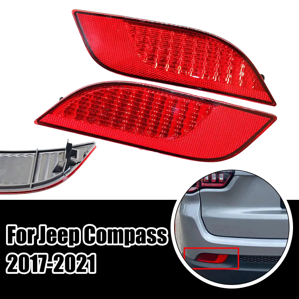 1 Pair Rear Bumper Reflective Strip Right Bumper Reflector For Jeep Compass 2017-2021 55112679AA , 55112678AA
1 Pair Rear Bumper Reflective Strip Right Bumper Reflector For Jeep Compass 2017-2021 55112679AA , 55112678AA
