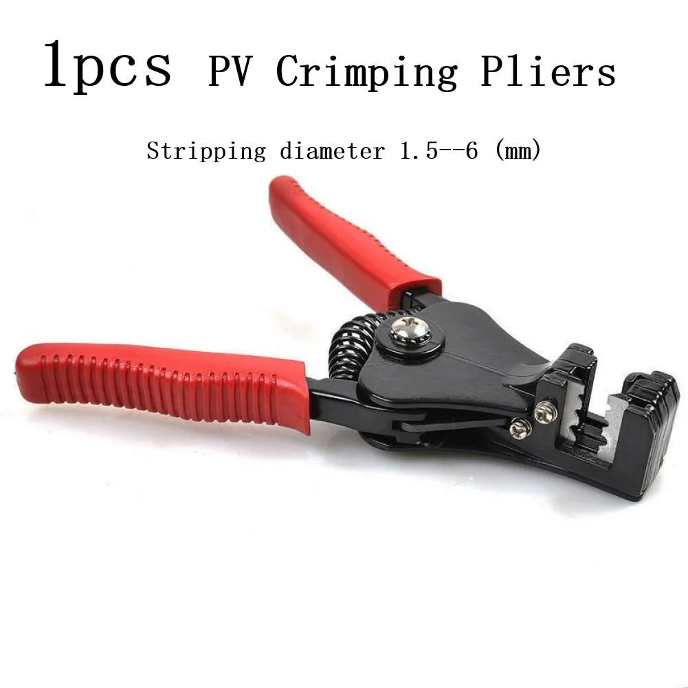 Professional Automatic Wire Cable Striper Cutter Crimper Pliers Terminal Tool Solar Energy Special Wire Stripper For DC Wire
Professional Automatic Wire Cable Striper Cutter Crimper Pliers Terminal Tool Solar Energy Special Wire Stripper For DC Wire