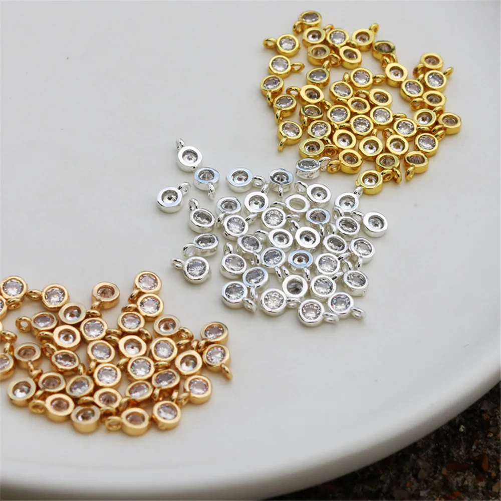 14k gold wrapped accessories wrapped zirconia small pendant 4mm handmade materials jewelry accessories bracelet necklace tail pe
14k gold wrapped accessories wrapped zirconia small pendant 4mm handmade materials jewelry accessories bracelet necklace tail pe