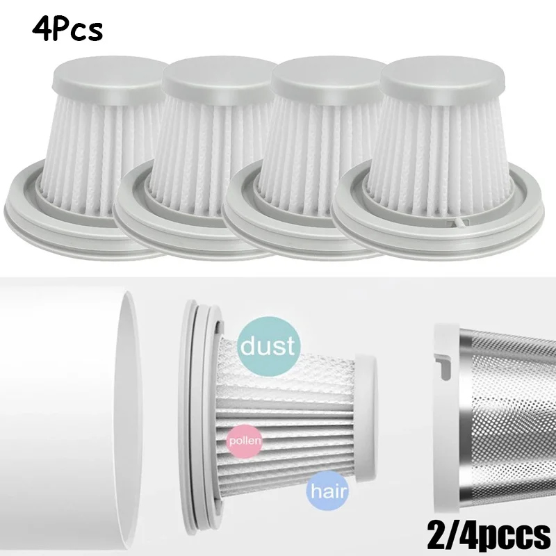 2PCS/4PCS Handheld Vacuum Cleaner Filter Washable Filter Cleaner Home Car Mini Wireless Dust Cleaners Replace Accessories
2PCS/4PCS Handheld Vacuum Cleaner Filter Washable Filter Cleaner Home Car Mini Wireless Dust Cleaners Replace Accessories