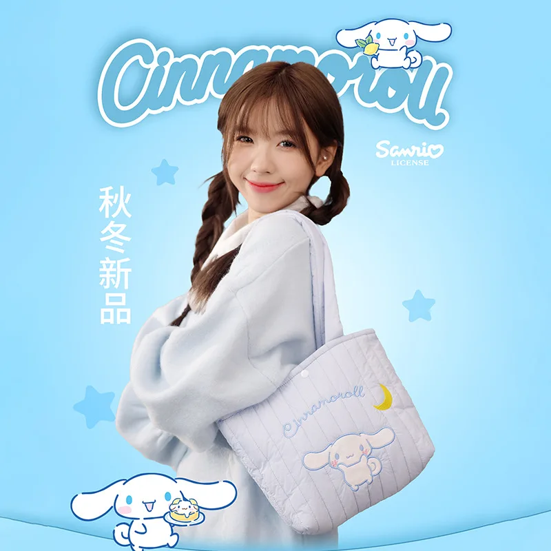 Sanrio Kawaii Anime Cute Hello Kitty My Melody Girl Diagonal Straddle Bag Cartoon Cinnamoroll Kuromi Nylon Handbag Birthday Gift
Sanrio Kawaii Anime Cute Hello Kitty My Melody Girl Diagonal Straddle Bag Cartoon Cinnamoroll Kuromi Nylon Handbag Birthday Gift