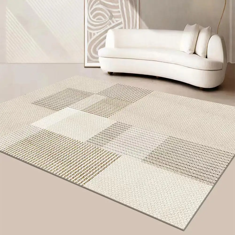 

YOUZI Geometric Area Rug Vintage Washable Non-slip Stain Resistant Floor Carpet For Living Room Entryway Dining Room