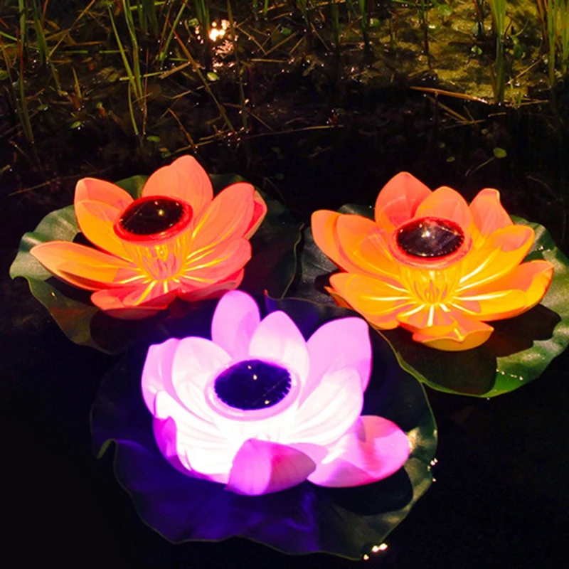 Artificial Floating Foam Lotus Flower Solar RGB LED Decor for Garden Outdoor Fish Tank Yard Decoration Solar Floating Lanterns
Artificial Floating Foam Lotus Flower Solar RGB LED Decor for Garden Outdoor Fish Tank Yard Decoration Solar Floating Lanterns