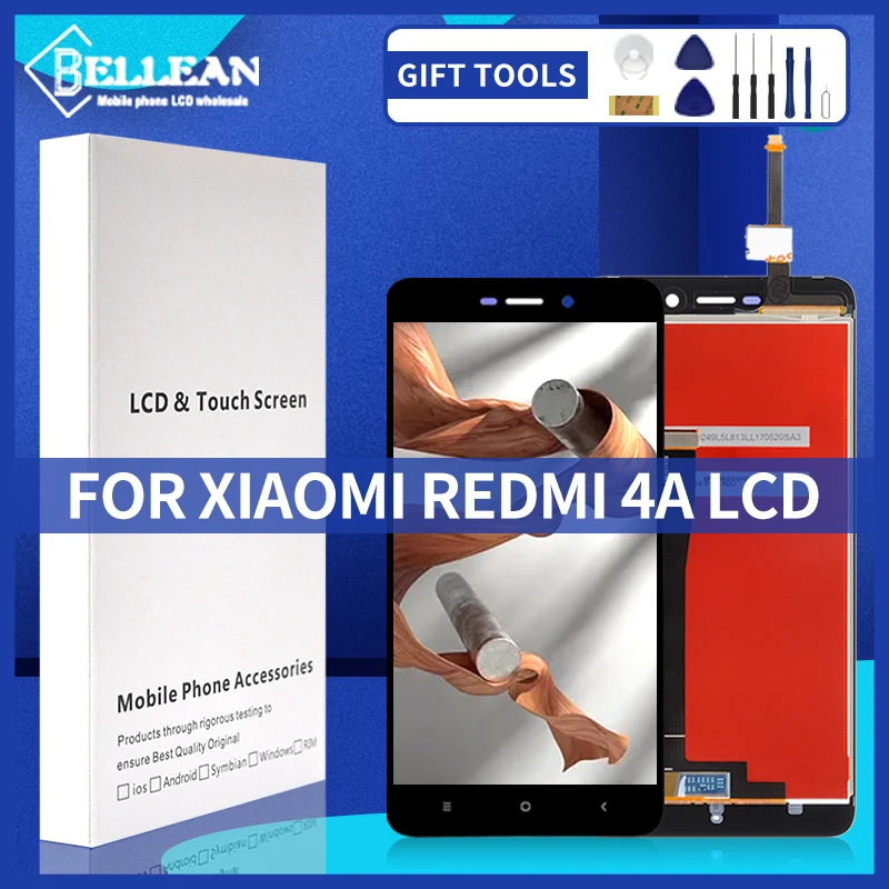 Tested Working 5.0 Inch For Xiaomi Redmi 4A Lcd Display Touch Screen Digitizer Assembly Replacement With Frame
Tested Working 5.0 Inch For Xiaomi Redmi 4A Lcd Display Touch Screen Digitizer Assembly Replacement With Frame