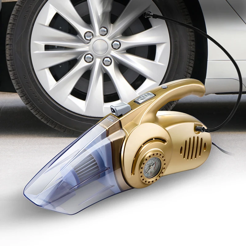 4in1 Multi-function Car Vacuum Cleaner Wet And Dry Tire Inflator Pressure Gauge LED Emergency Light 120W Portable Aspirator
4in1 Multi-function Car Vacuum Cleaner Wet And Dry Tire Inflator Pressure Gauge LED Emergency Light 120W Portable Aspirator