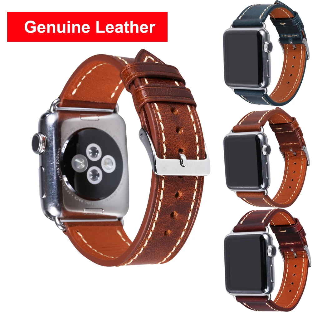 Double Layer Leather Watch Strap for Apple Watch iWatch 41mm 45mm 44mm 42mm 40mm 38mm 3 4 5 6 SE 7 Vintage Genuine Leather Band
Double Layer Leather Watch Strap for Apple Watch iWatch 41mm 45mm 44mm 42mm 40mm 38mm 3 4 5 6 SE 7 Vintage Genuine Leather Band