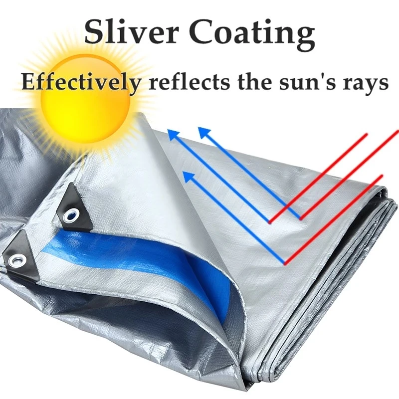 Outdoor Waterproof PE Tarpaulin Rainproof Cloth Outdoor Mat Plant Boat Car Truck Canopys Waterproof Shading Multi-function Sail
Outdoor Waterproof PE Tarpaulin Rainproof Cloth Outdoor Mat Plant Boat Car Truck Canopys Waterproof Shading Multi-function Sail