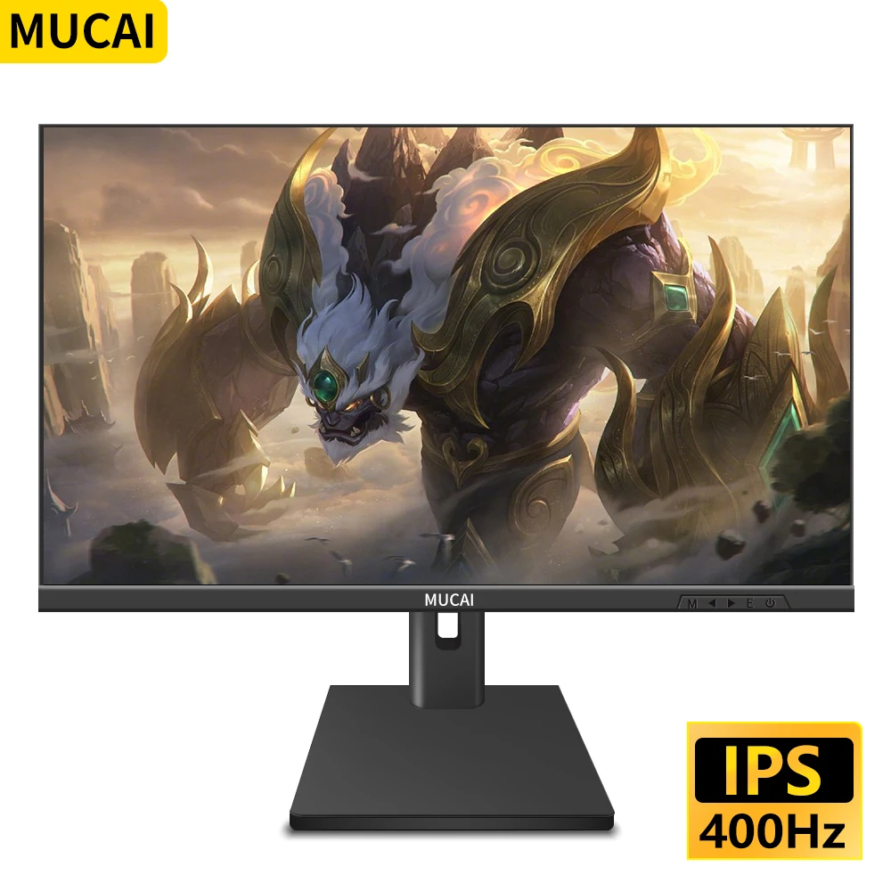 MUCAI 27 Inch Monitor 400Hz LCD Display PC IPS FHD Desktop Gamer Computer Screen Flat Panel HDMI-compatible/DP/1920*1080
MUCAI 27 Inch Monitor 400Hz LCD Display PC IPS FHD Desktop Gamer Computer Screen Flat Panel HDMI-compatible/DP/1920*1080