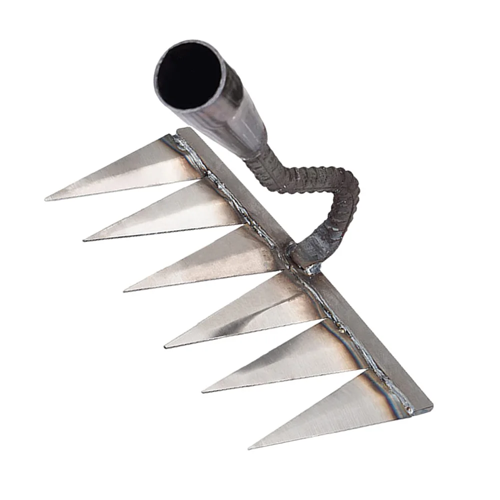 6 Teeth Multifunctional Weeding Hoe Rake Harrow Gardening Lawn Rake Grasping Raking Loosening Soil Garden Agricultural Farm
6 Teeth Multifunctional Weeding Hoe Rake Harrow Gardening Lawn Rake Grasping Raking Loosening Soil Garden Agricultural Farm