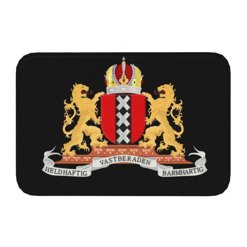 Amsterdam Coat Of Arms Doormat Anti-Slip Kitchen Bathroom Mat Living Room Door Floor Entrance Carpet Rug
Amsterdam Coat Of Arms Doormat Anti-Slip Kitchen Bathroom Mat Living Room Door Floor Entrance Carpet Rug