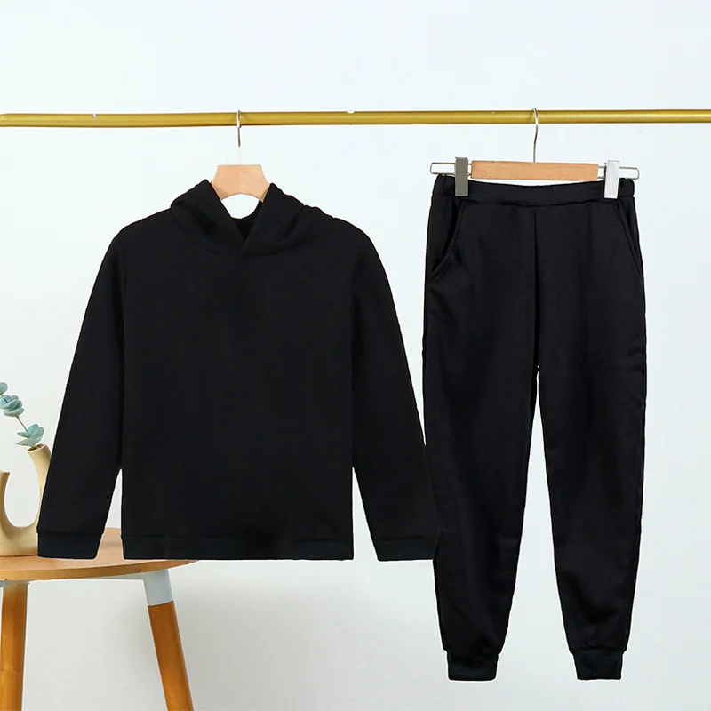2022 Spring and Autumn New Girls Clothes Suit Boys Sweater Casual Fashion Solid Color Children's Hoodie Children 2-piece Set
2022 Spring and Autumn New Girls Clothes Suit Boys Sweater Casual Fashion Solid Color Children's Hoodie Children 2-piece Set