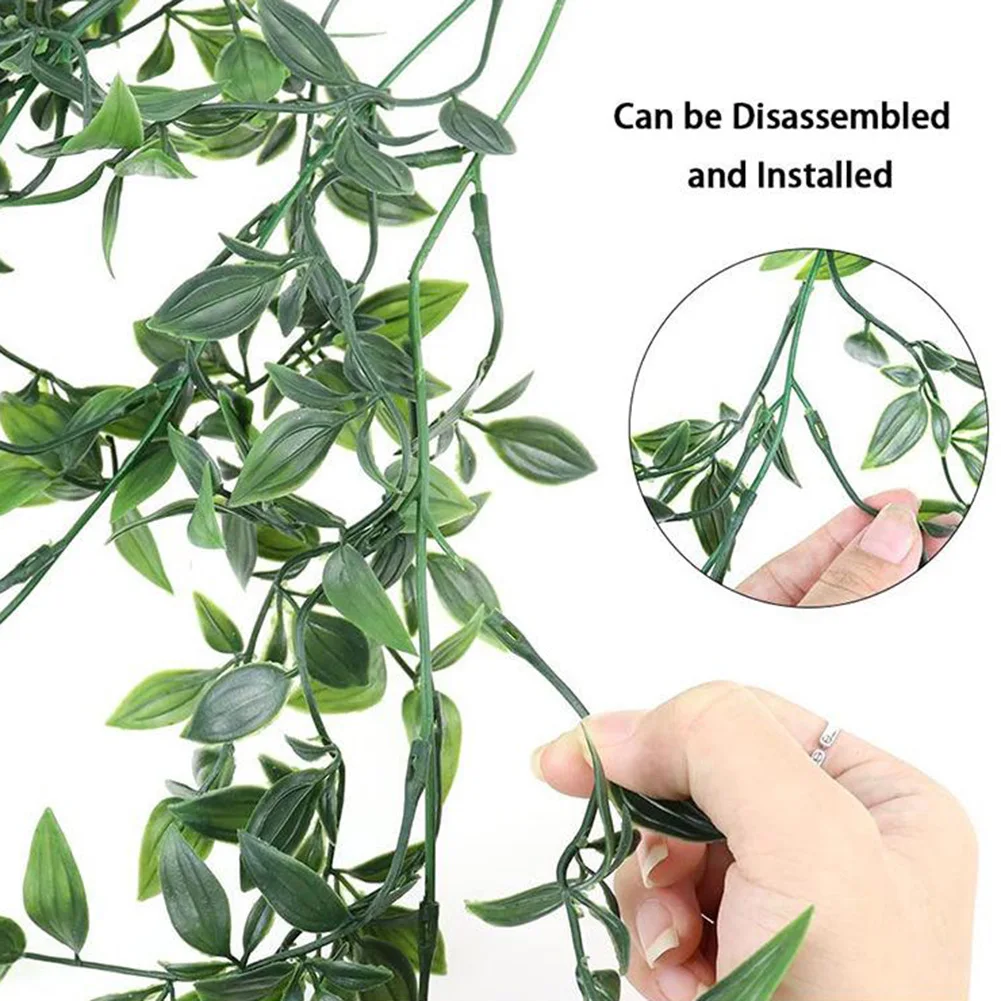 Artificial Plants Home Decor Green Hanging Vines Fake Leaf Garland Leaves Diy For Wedding Party Room Garden Decoration
Artificial Plants Home Decor Green Hanging Vines Fake Leaf Garland Leaves Diy For Wedding Party Room Garden Decoration