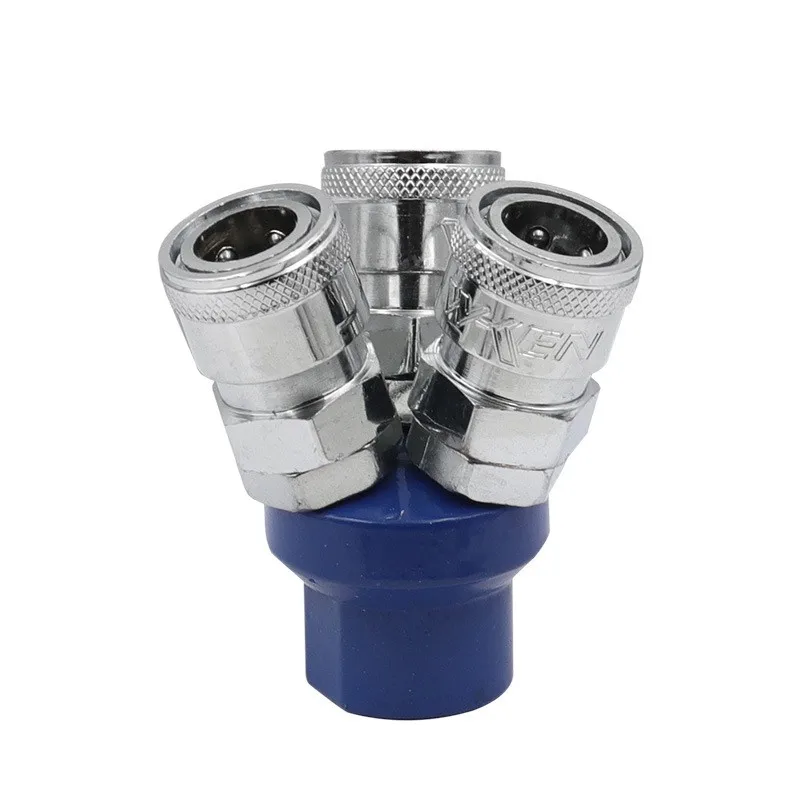 Пневматические компоненты, воздушный компрессор, газовая труба, железный воздушный насос, соединитель с тремя зубцами, быстрое трехсторонн... 
Пневматические компоненты, воздушный компрессор, газовая труба, железный воздушный насос, соединитель с тремя зубцами, быстрое трехсторонн...