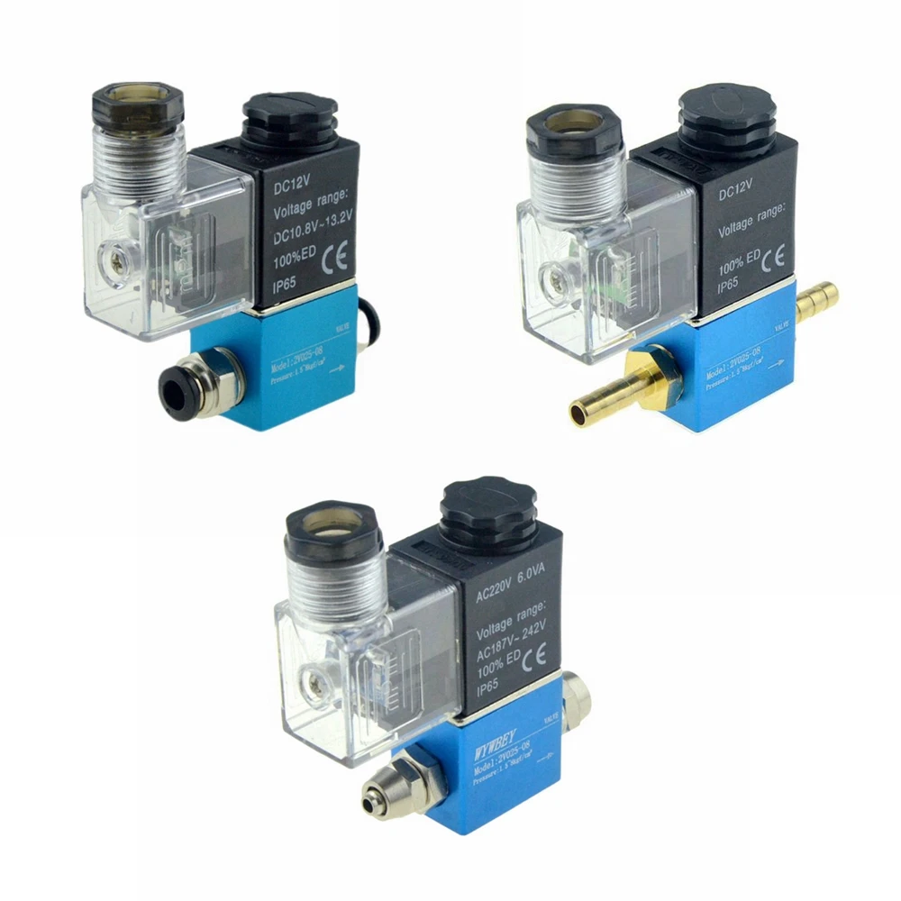 12V 24V 220V Pneumatic Solenoid Valve 2 Position 1/4 Port 2 Way Normally Closed 2V025-08 Air Compressor Magnetic Control Valve
12V 24V 220V Pneumatic Solenoid Valve 2 Position 1/4 Port 2 Way Normally Closed 2V025-08 Air Compressor Magnetic Control Valve