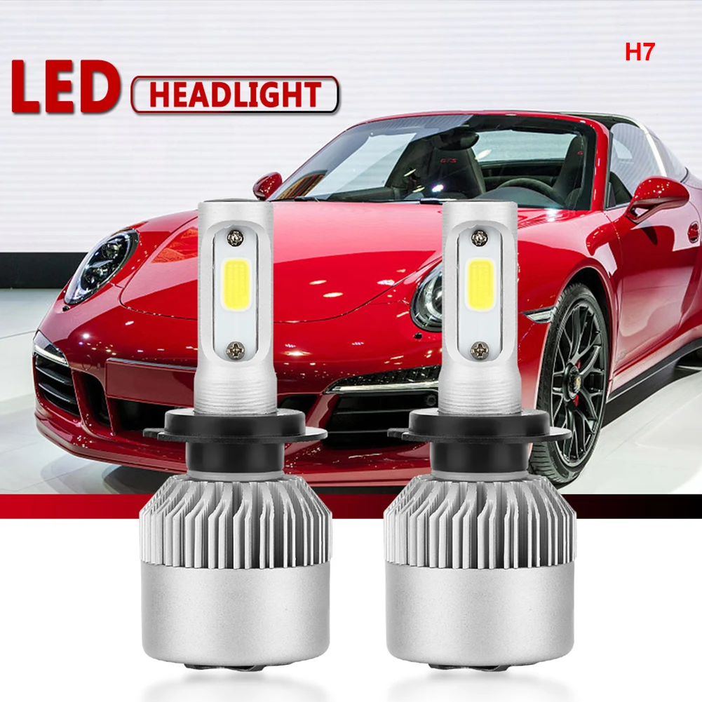 Luixxuer H4 H7 LED Led Headlight Bulbs LED Car Lights H1 H3 H11 H8 H9 9004 9006 HB1 HB4 HB2 6000K 80W 8000LM Auto Headlamp 9-32V
Luixxuer H4 H7 LED Led Headlight Bulbs LED Car Lights H1 H3 H11 H8 H9 9004 9006 HB1 HB4 HB2 6000K 80W 8000LM Auto Headlamp 9-32V
