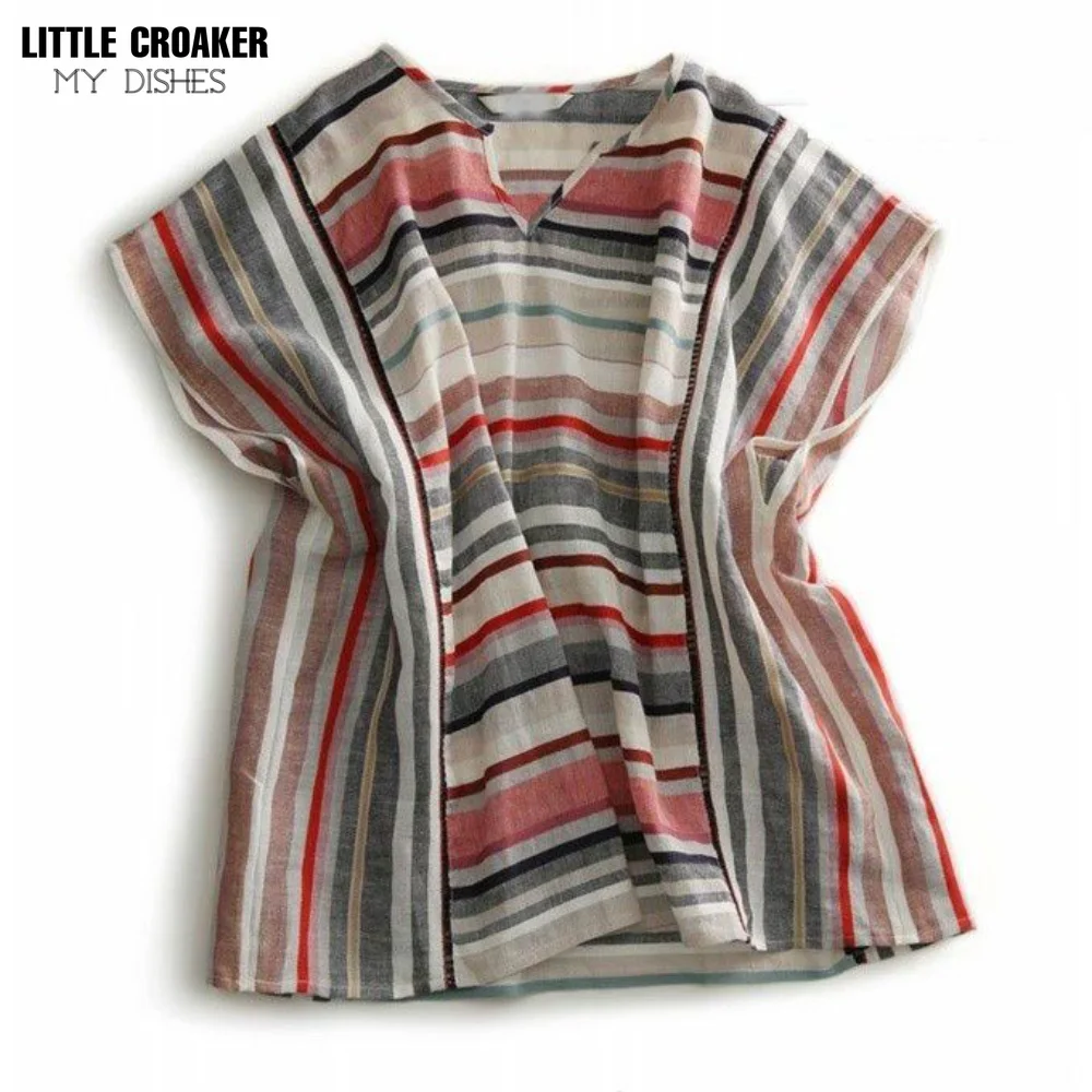 Европейская Новинка Лето 2023 полосатая рубашка Женская Корейская Свободная рубашка из хлопка и льна с коротким рукавом Нижняя маленькая рубашка Топ
Европейская Новинка Лето 2023 полосатая рубашка Женская Корейская Свободная рубашка из хлопка и льна с коротким рукавом Нижняя маленькая рубашка Топ
