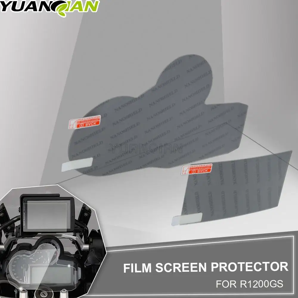 For BMW R1200GS Cluster Screen Scratch Protection Film Dashboard screen Protector R 1200 GS Film Screen Protector Tank sticker
For BMW R1200GS Cluster Screen Scratch Protection Film Dashboard screen Protector R 1200 GS Film Screen Protector Tank sticker
