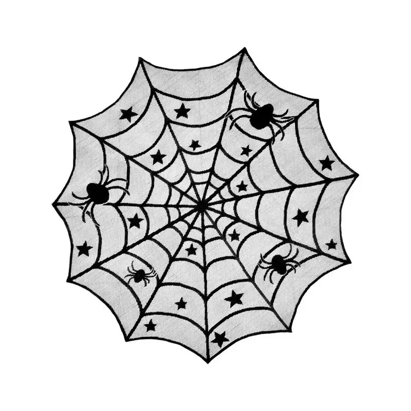 Lace Spider Web Halloween Tablecloth Spiderweb Lace Table Cover Spider Webs Table Cloth Halloween Tablecloth For Halloween Party
Lace Spider Web Halloween Tablecloth Spiderweb Lace Table Cover Spider Webs Table Cloth Halloween Tablecloth For Halloween Party