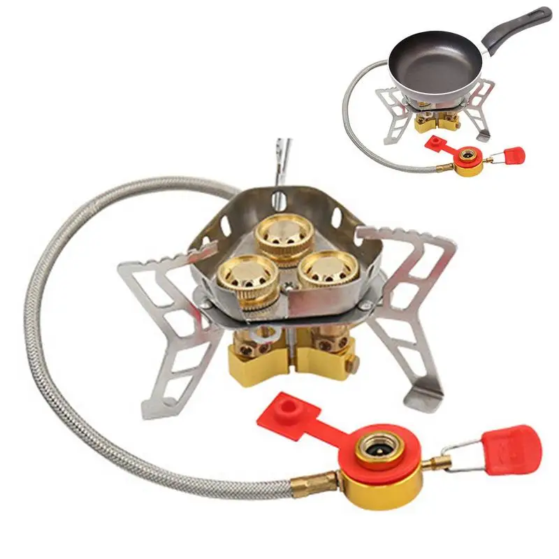 Outdoor Strong Stove 6800W Strong Firepower Portable Hiking Stoves Adjustable Foldable Stand For Picnic Backpacking Cooking
Outdoor Strong Stove 6800W Strong Firepower Portable Hiking Stoves Adjustable Foldable Stand For Picnic Backpacking Cooking