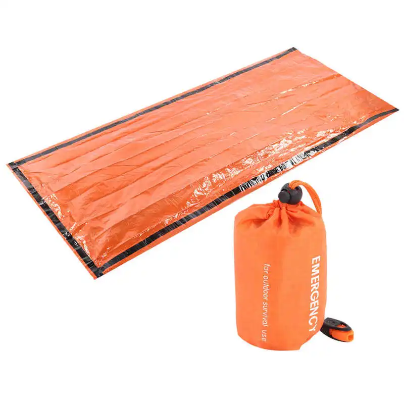Portable Outdoor Reusable Emergency Sleeping Bag Thermal Waterproof Survival Camping Travel Orange
Portable Outdoor Reusable Emergency Sleeping Bag Thermal Waterproof Survival Camping Travel Orange