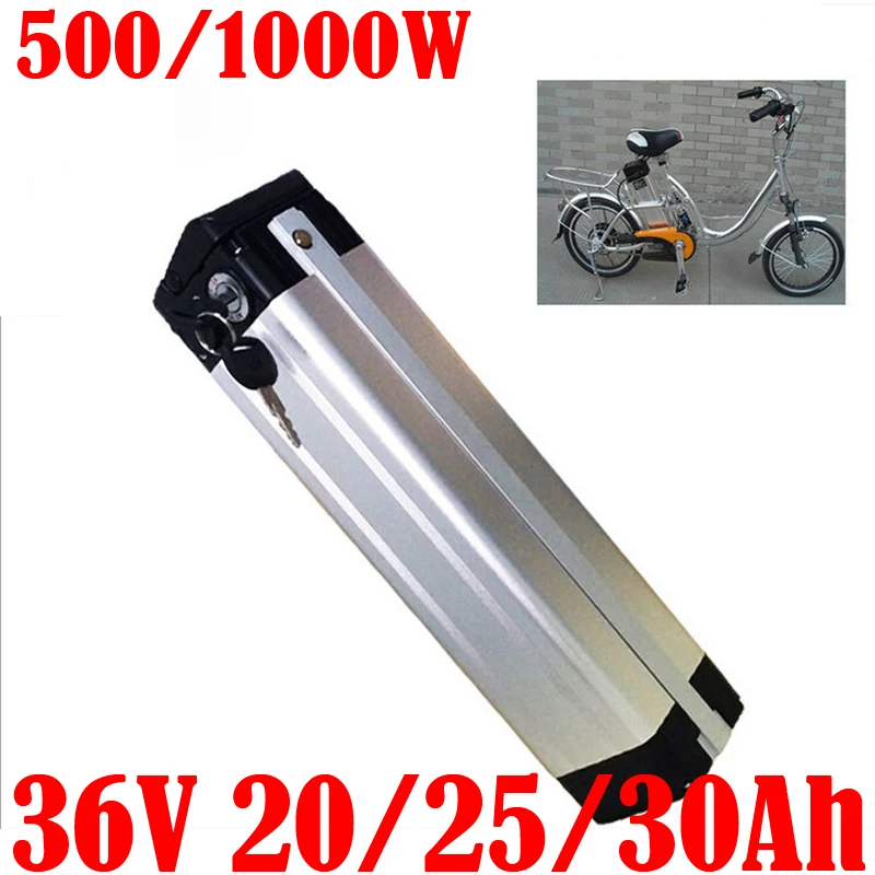 18650 cell 36V 30AH 25AH 20AH 15AH 13AH 10AH Silver Fish Lithium Electric Bike Batteries For 500W 1000W eBike Bicycle Scooter
18650 cell 36V 30AH 25AH 20AH 15AH 13AH 10AH Silver Fish Lithium Electric Bike Batteries For 500W 1000W eBike Bicycle Scooter