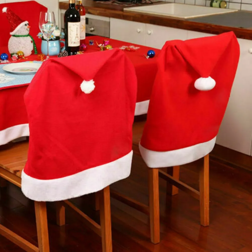 Christmas Red Santa Hat Dining Chair Covers Decorations For Home Restaurants Merry Party Dinner Holiday Ornaments Supplies
Christmas Red Santa Hat Dining Chair Covers Decorations For Home Restaurants Merry Party Dinner Holiday Ornaments Supplies
