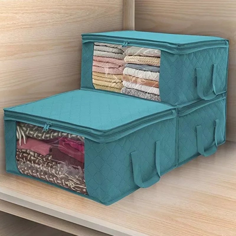 Non-Woven Clothes Storage Bag Portable Folding Dust-Proof Box Cabinet Finishing Boxes Moisture-proof Bags Wardrobe Organization
Non-Woven Clothes Storage Bag Portable Folding Dust-Proof Box Cabinet Finishing Boxes Moisture-proof Bags Wardrobe Organization