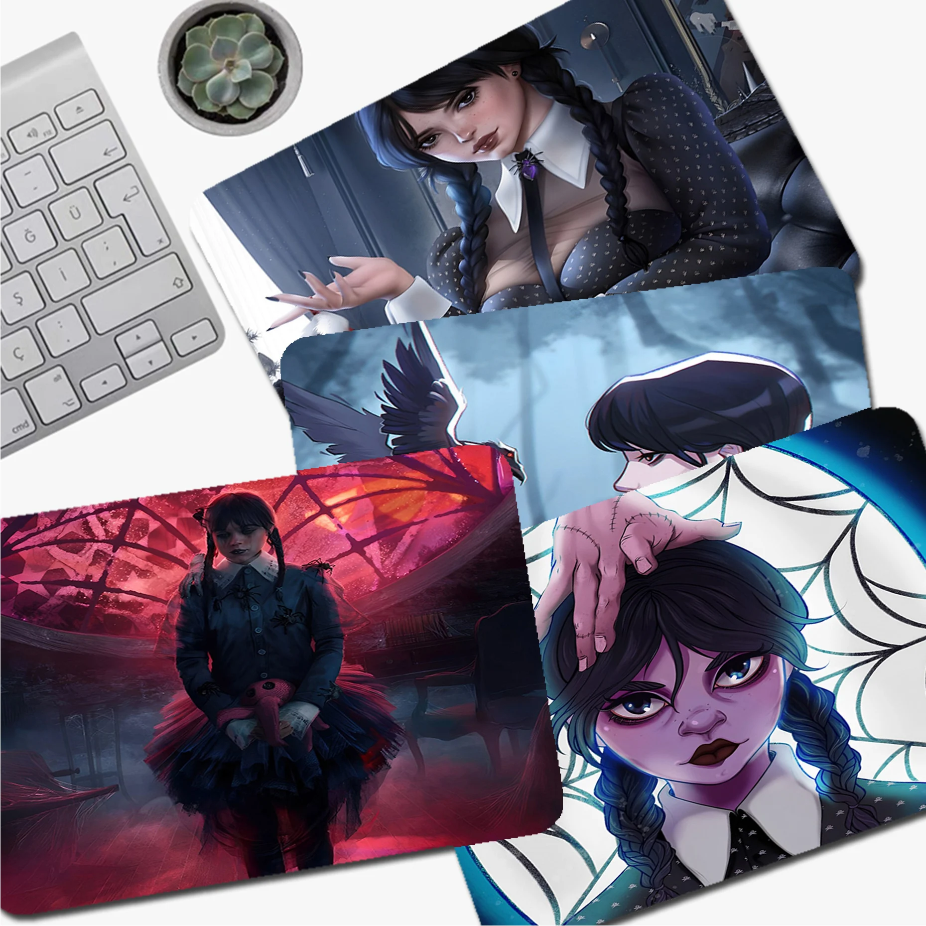 Wednesday Addams Mousepad Lockedge Cartoon Anime Gaming Mouse Pad Keyboard Mouse Mats Smooth Company for PC Gamer Mousemat
Wednesday Addams Mousepad Lockedge Cartoon Anime Gaming Mouse Pad Keyboard Mouse Mats Smooth Company for PC Gamer Mousemat
