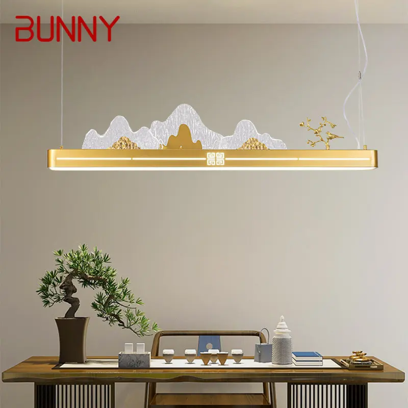BUNNY LED 3 Colors Modern Pendant Lights Chinese Style Landscape Luxury Gold Tea House Living Room Chandelier
BUNNY LED 3 Colors Modern Pendant Lights Chinese Style Landscape Luxury Gold Tea House Living Room Chandelier