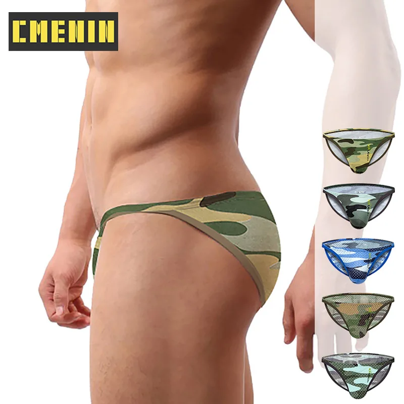 Brand Men Underwear Mesh Qucik-Dry Sexy Men Briefs Breathable Mens Slip Cueca Male Panties Underpants Briefs Camouflage Cotton
Brand Men Underwear Mesh Qucik-Dry Sexy Men Briefs Breathable Mens Slip Cueca Male Panties Underpants Briefs Camouflage Cotton