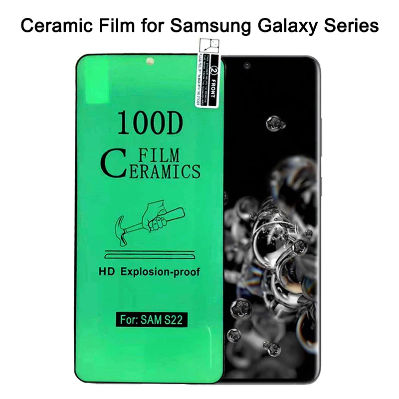 2Pcs Soft Matte Ceramic Film For Samsung Galaxy S22 S21 Ultra Plus S20 FE Screen Protector For Samsung Note 20 Ultra S22 S21
2Pcs Soft Matte Ceramic Film For Samsung Galaxy S22 S21 Ultra Plus S20 FE Screen Protector For Samsung Note 20 Ultra S22 S21
