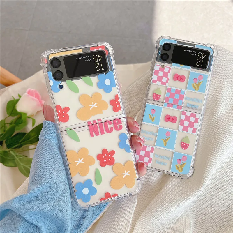 For Samsung Z Flip 3 Z Flip 4 Case Beautiful flowers Clear Shockproof Protective For Samsung Galaxy Z Flip 4 3 Phone Cover
For Samsung Z Flip 3 Z Flip 4 Case Beautiful flowers Clear Shockproof Protective For Samsung Galaxy Z Flip 4 3 Phone Cover