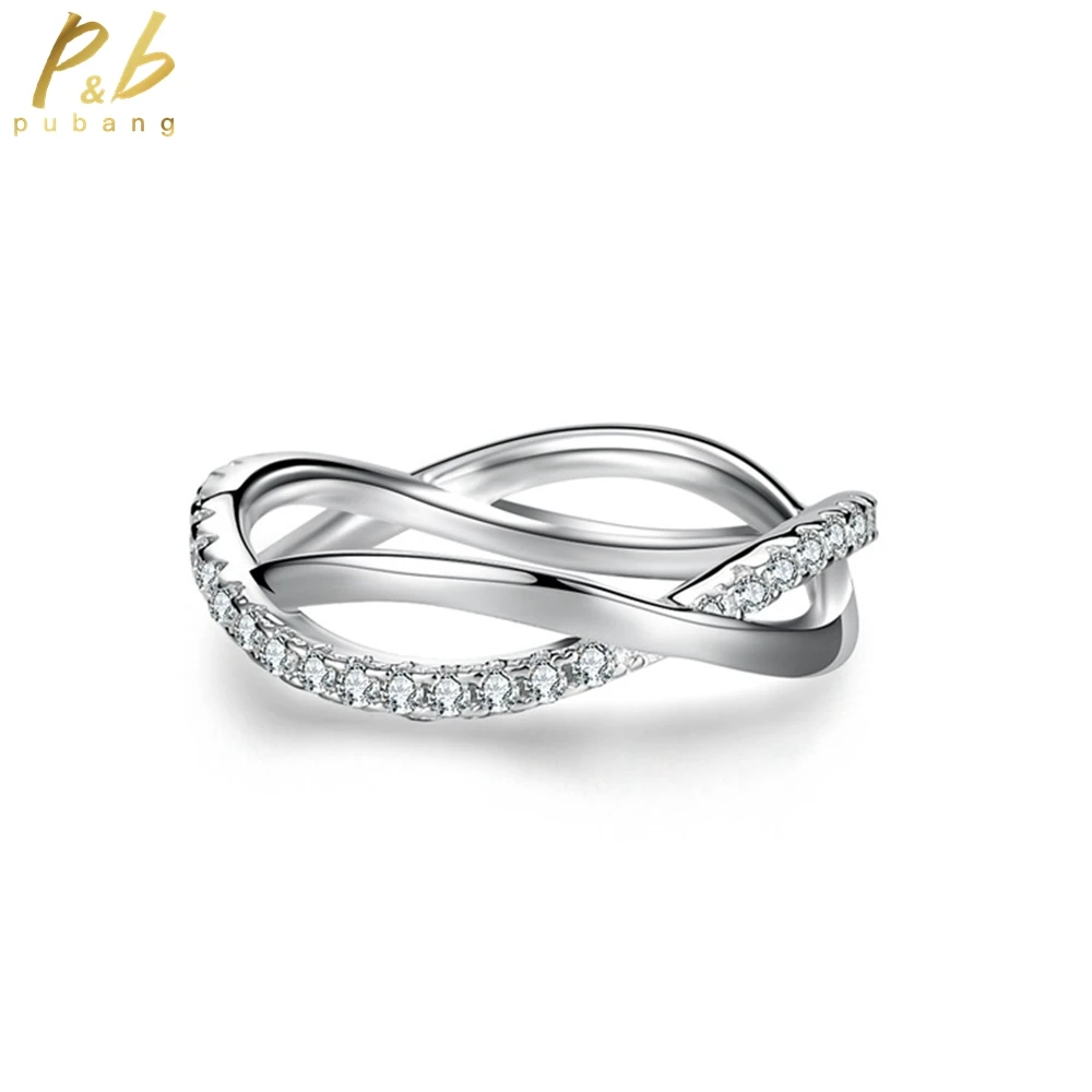 PuBang Fine Jewelry Sparkling Diamond Ring Solid 925 Sterling Silver Created Moissanite for Womenn Engagement Gift Drop Shipping
PuBang Fine Jewelry Sparkling Diamond Ring Solid 925 Sterling Silver Created Moissanite for Womenn Engagement Gift Drop Shipping