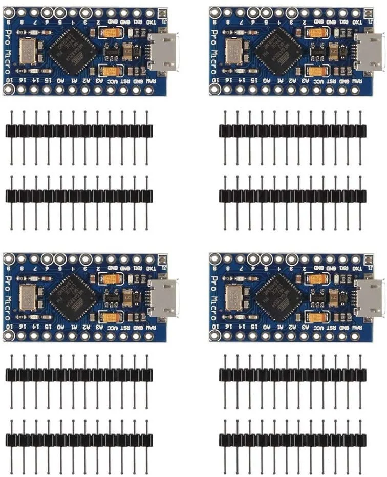 Pro Micro Atmega32U4 5V 16MHz Bootloadered IDE Micro USB Pro Micro Development Board Microcontroller Compatible with
Pro Micro Atmega32U4 5V 16MHz Bootloadered IDE Micro USB Pro Micro Development Board Microcontroller Compatible with