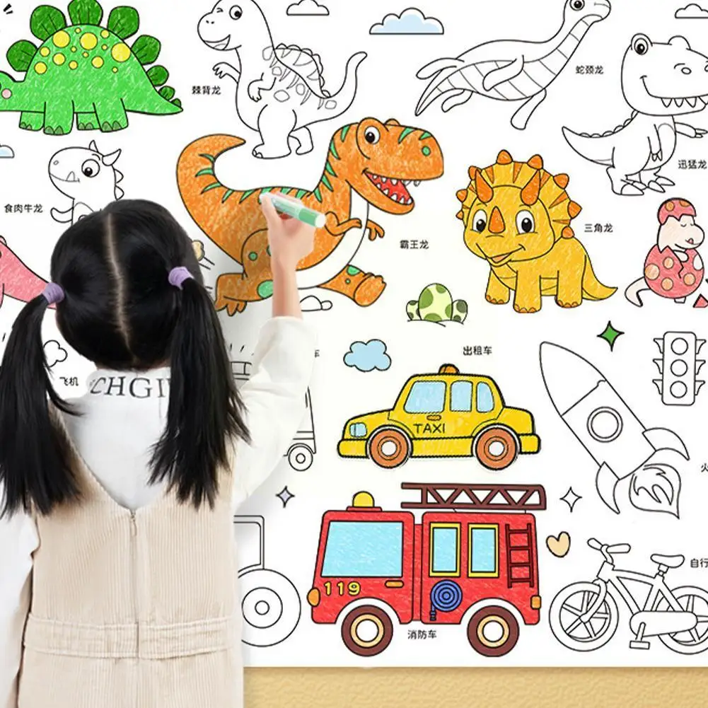 Coloring Paper Roll For Kid Mess Free Sticky Drawing Paper Roll For Toddler Wall Coloring Activity Stickers Set For Gift To L9v2
Coloring Paper Roll For Kid Mess Free Sticky Drawing Paper Roll For Toddler Wall Coloring Activity Stickers Set For Gift To L9v2