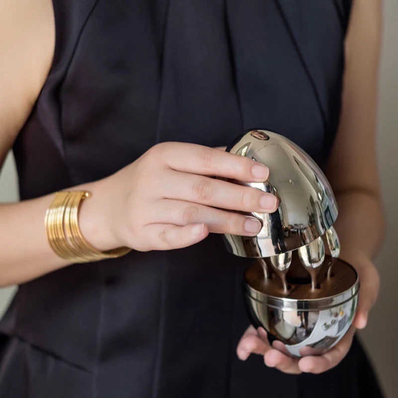 2021 Coffee Lover Home Decoration Fashion Coffee Spoon Set Electroplating Stainless Steel Egg Tea Spoon Set Coffee Accessories
2021 Coffee Lover Home Decoration Fashion Coffee Spoon Set Electroplating Stainless Steel Egg Tea Spoon Set Coffee Accessories