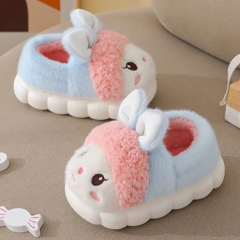 Warm Fuzzy Rabbit Slipper Child Baby Boy Girl Winter Furry Slide on Shoes Kid Indoor Bedroom Fluffy Animal Slipper Kindergarte
Warm Fuzzy Rabbit Slipper Child Baby Boy Girl Winter Furry Slide on Shoes Kid Indoor Bedroom Fluffy Animal Slipper Kindergarte
