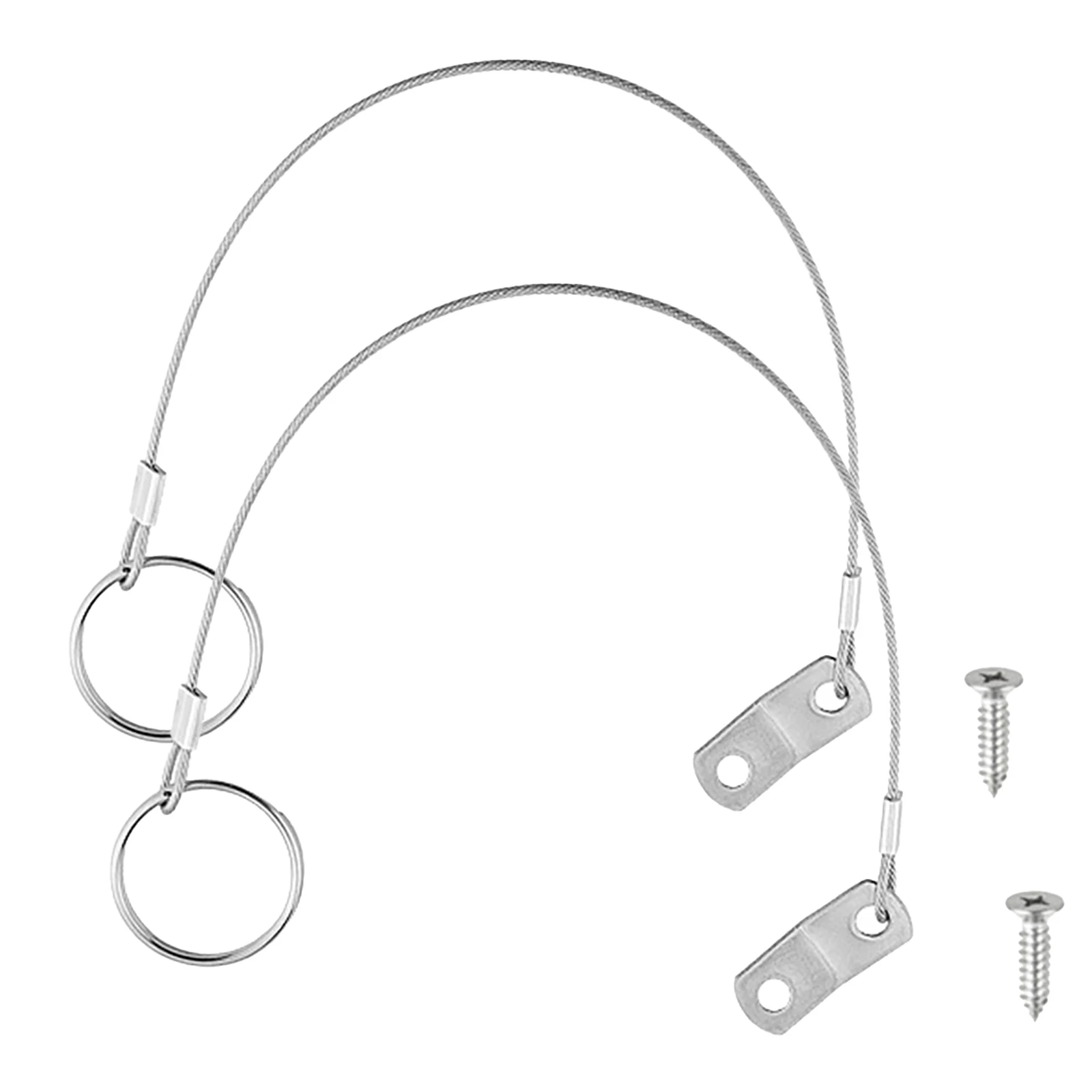 2pcs 300mm Anti-lost Rope Pins Stainless Steel Lanyard Cable Safety Lanyard For Ships Yachts Boats Motorcycles
2pcs 300mm Anti-lost Rope Pins Stainless Steel Lanyard Cable Safety Lanyard For Ships Yachts Boats Motorcycles