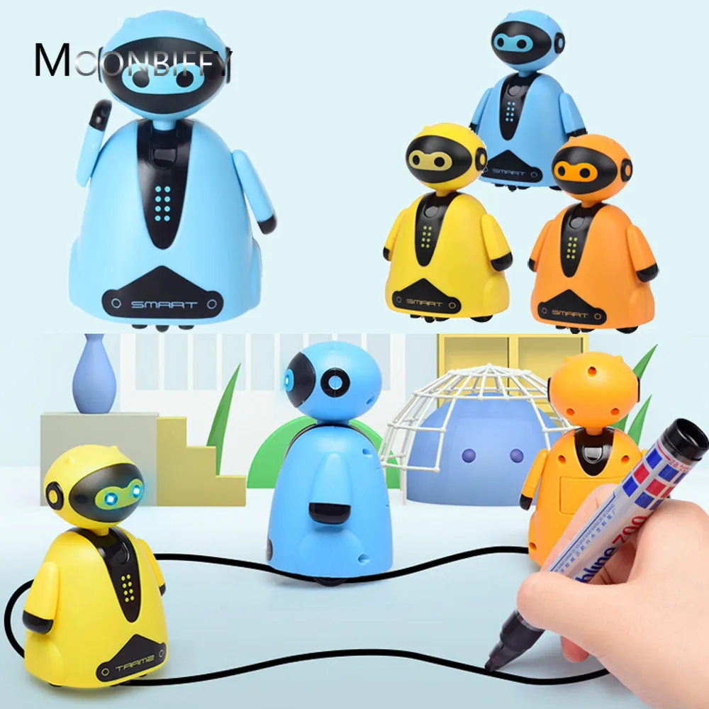 Индуктивный Электрический робот-машинка, волшебная игрушка-ручка, креативная оригинальная игрушка, следуйте любой линии, вы рисуете, подар...
Индуктивный Электрический робот-машинка, волшебная игрушка-ручка, креативная оригинальная игрушка, следуйте любой линии, вы рисуете, подар...