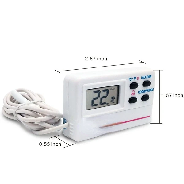 Hot Sell Digital with Alarm Function Fridge Freezer Refrigerator Magnet Thermometer
Hot Sell Digital with Alarm Function Fridge Freezer Refrigerator Magnet Thermometer